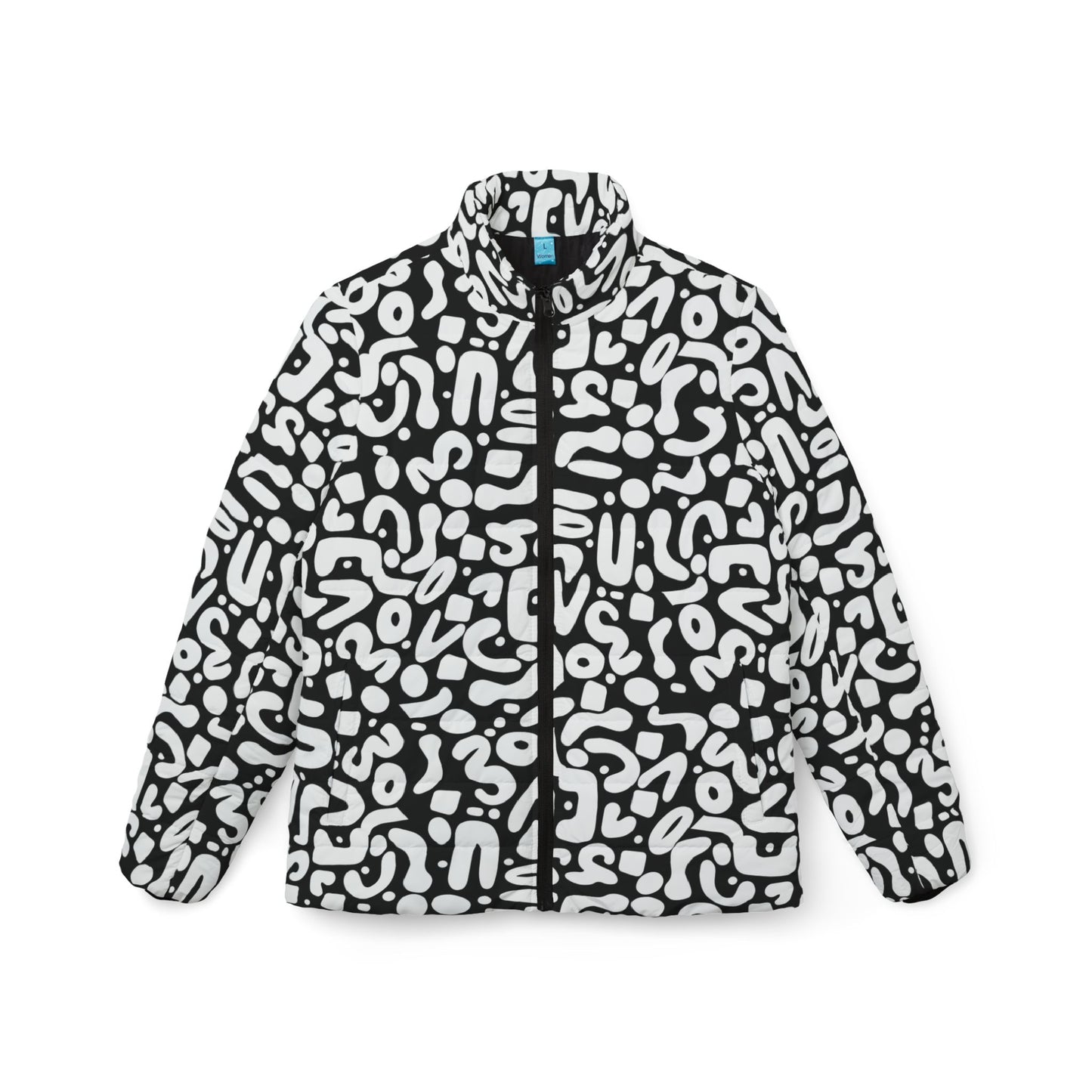 White Optic Pop Women’s Puffer Jacket