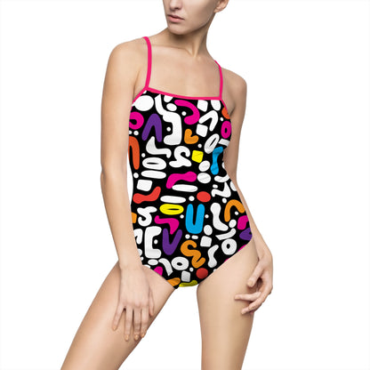 Color Doo Dads Women's One-piece Swimsuit