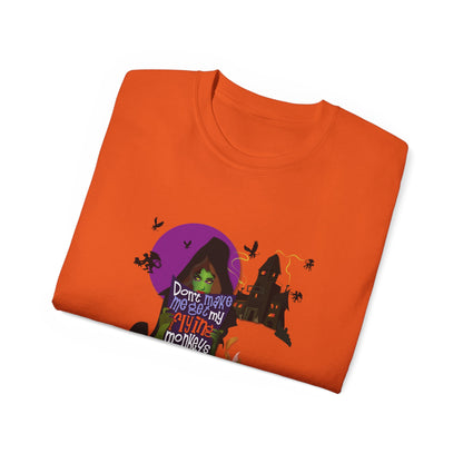 Don't Make Me Get My Monkeys Cotton Tee
