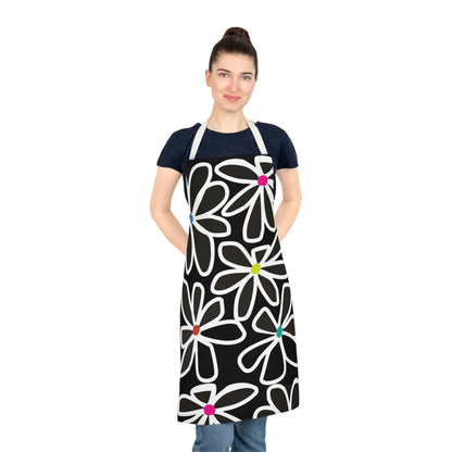 Summer Flower Love Adult Apron