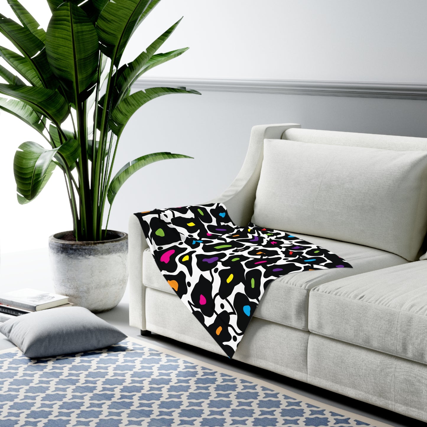 Bold Botanica Baby Swaddle Blanket