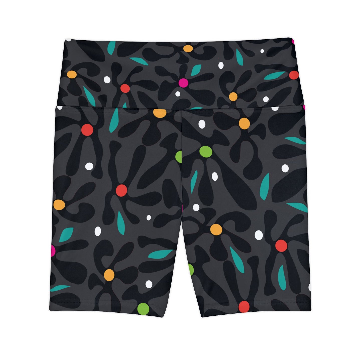 Chromatic Bloom  Women's Workout Shorts