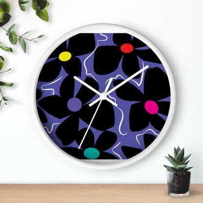 Royal Mod flower Wall Clock