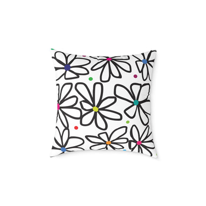 Square Poly Canvas Pillow