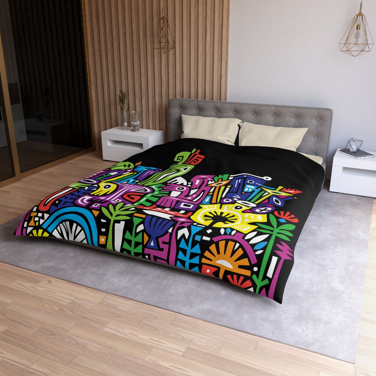 City Escape Microfiber Duvet Cover