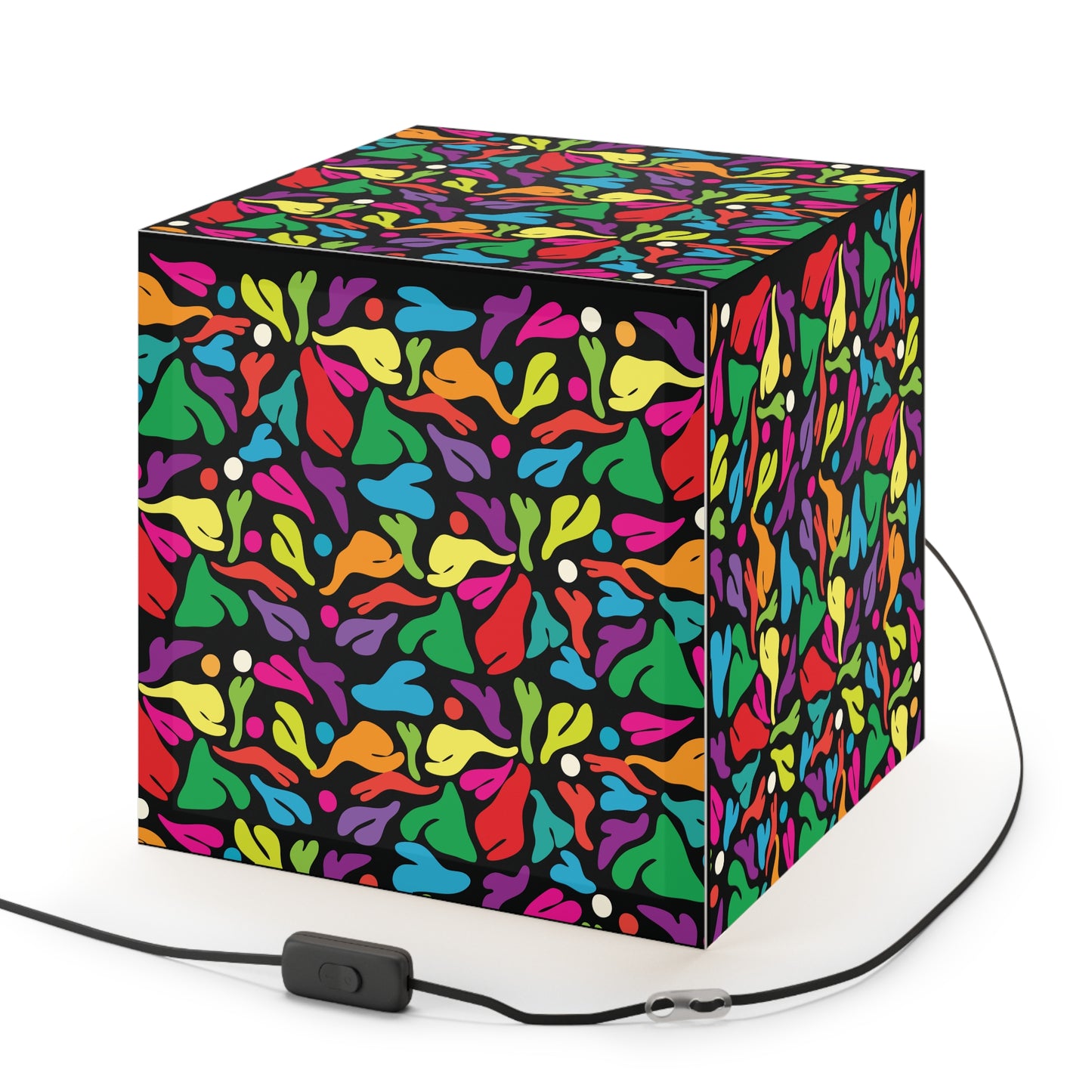 Flower Party Light Cube Lamp