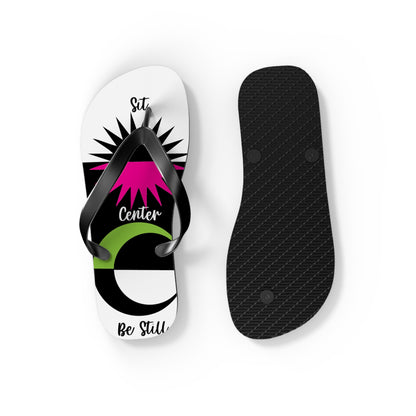 I Love Yoga Flip Flops
