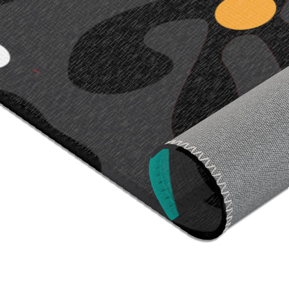 Chromatic Bloom Area Rugs