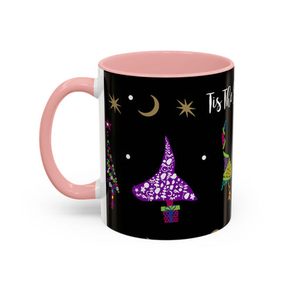 Many Colorful  Trees Accent Coffee Mug (11, 15oz)