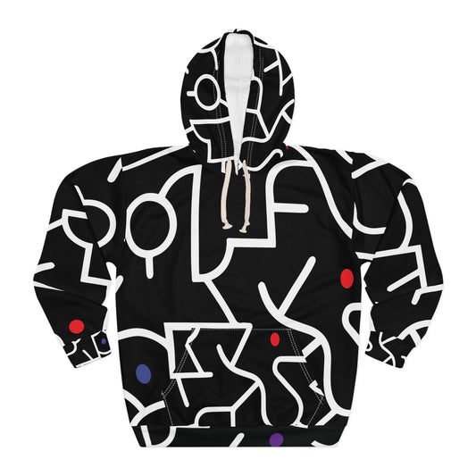 Pop Dots Of Color Unisex Pullover Hoodie