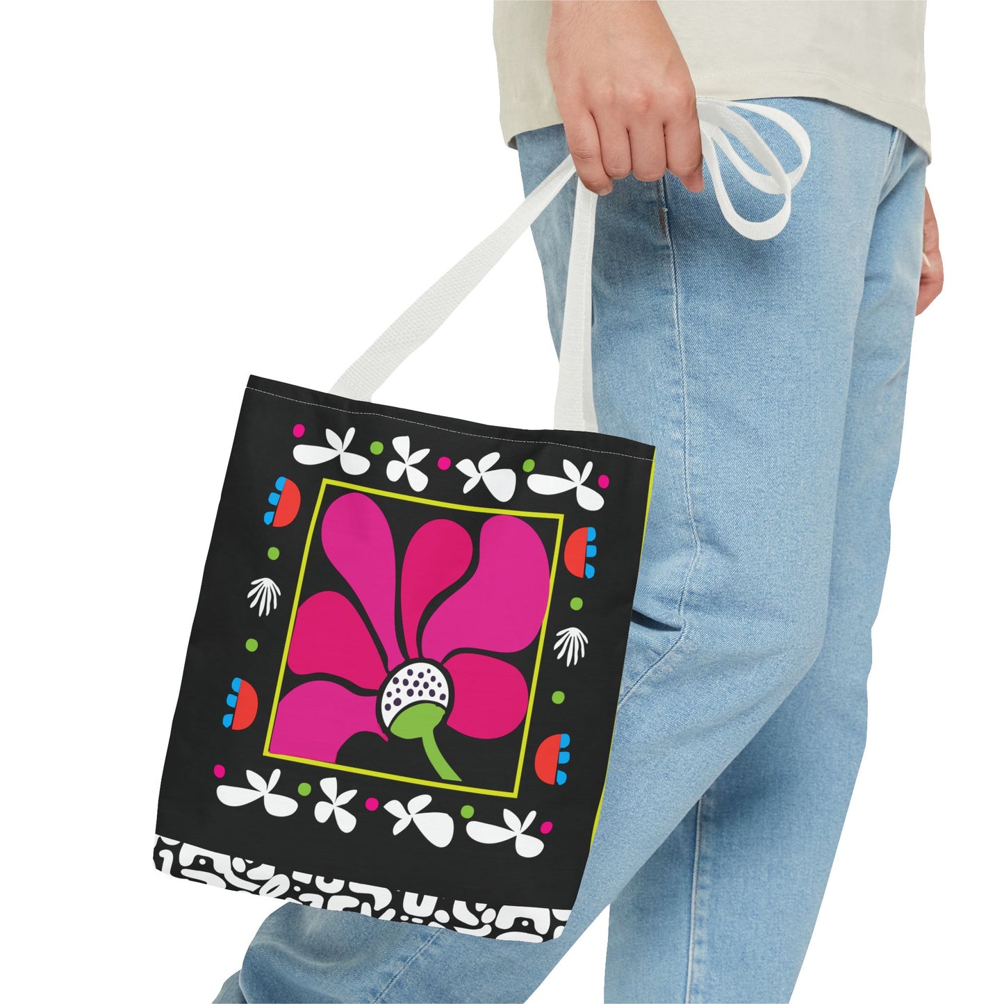 Bloom Noir Tate Bag