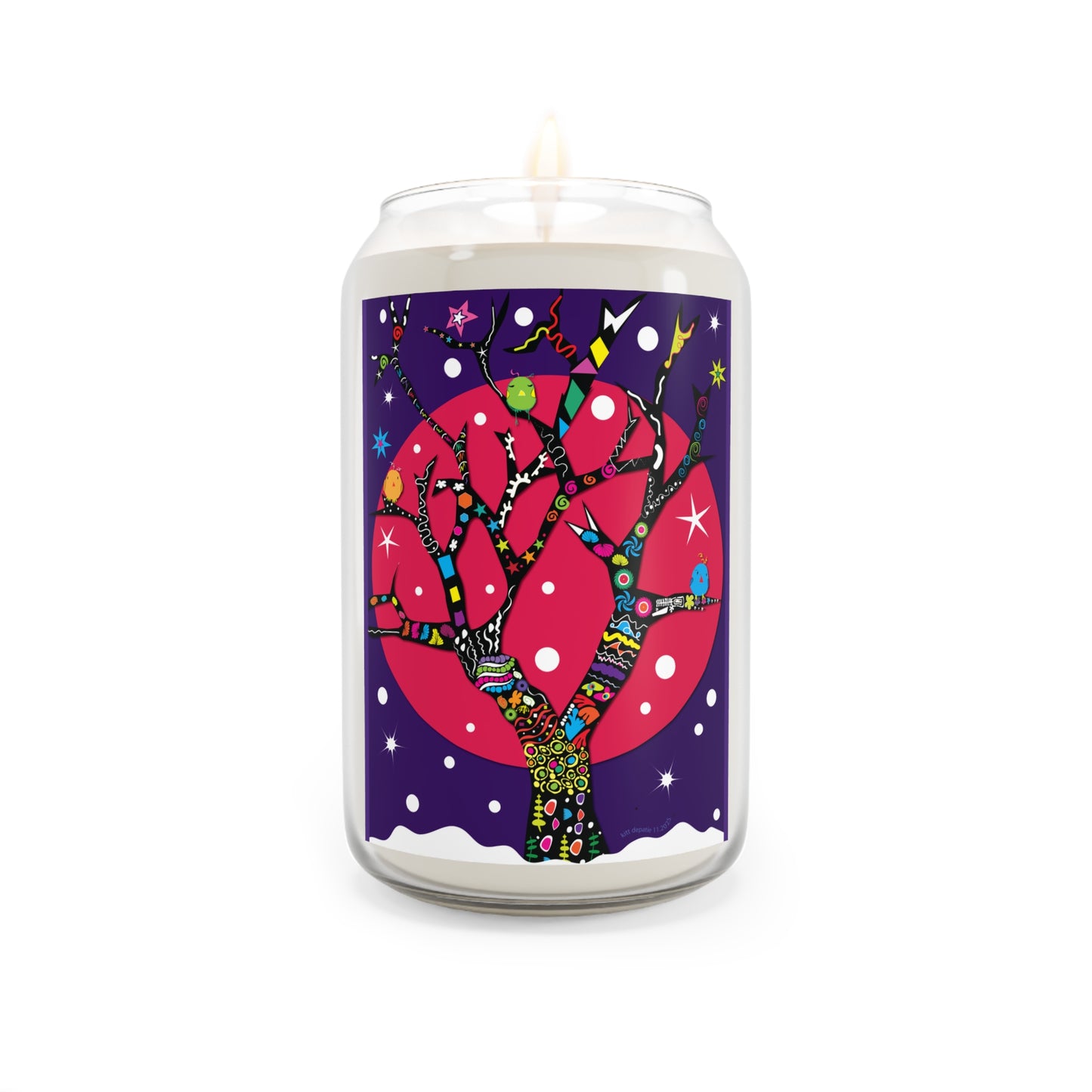 Winter Tree Scented Soy Candles, 13.75oz