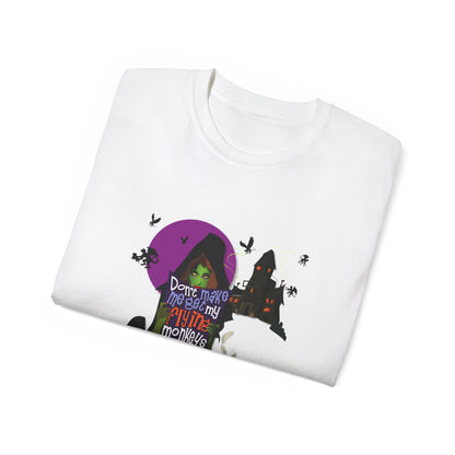Don't Make Me Get My Monkeys Cotton Tee