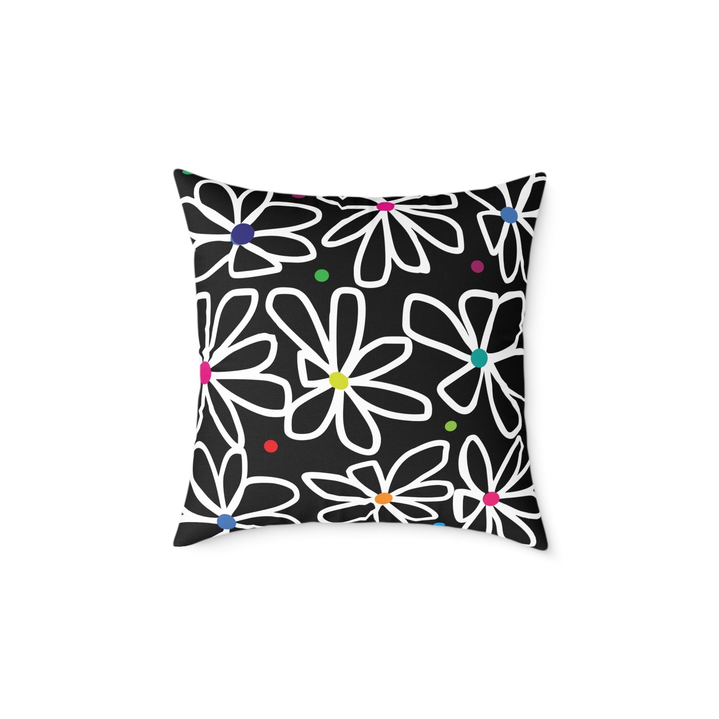 Square Poly Canvas Pillow