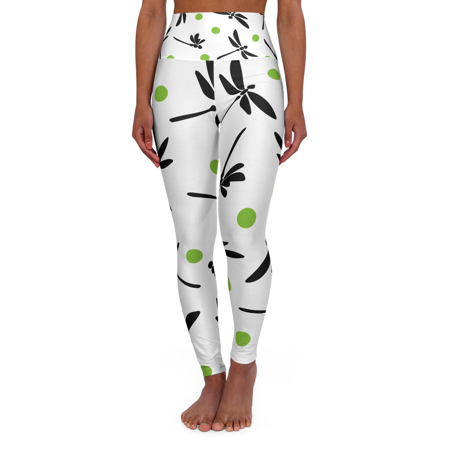 Dragonfly High Waisted Yoga Leggings
