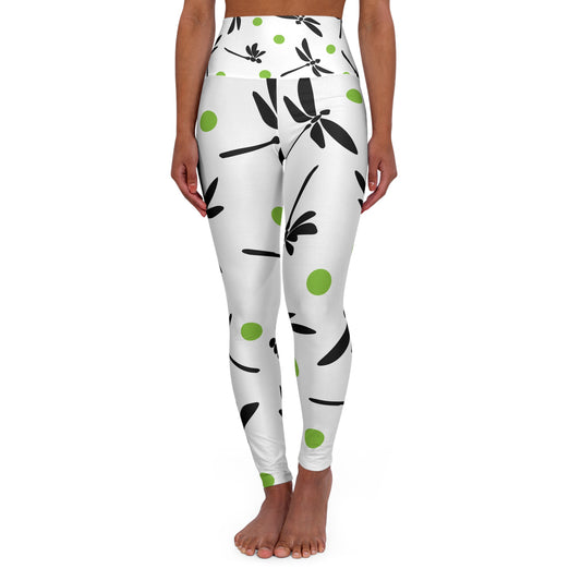 Dragonfly High Waisted Yoga Leggings