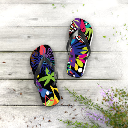 Twilight Bouquet  Flip Flops