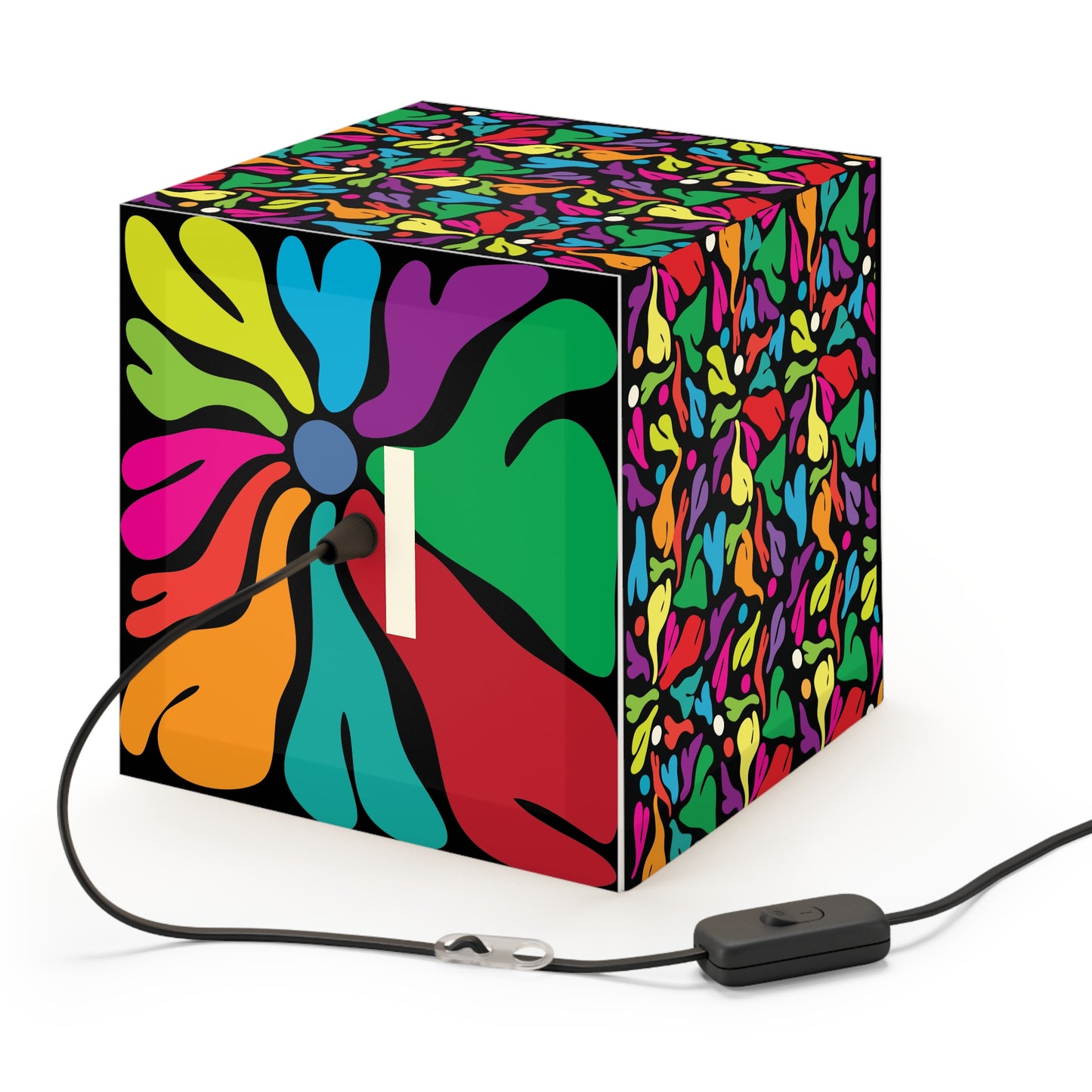 Flower Party Light Cube Lamp
