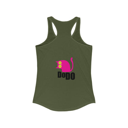 Stay Weird Women's Ideal Racerback Tank