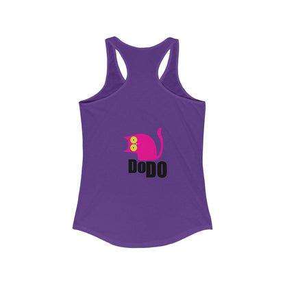 Stay Weird Women's Ideal Racerback Tank