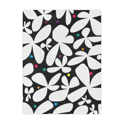 Daisy Dazzle Minky Blanket