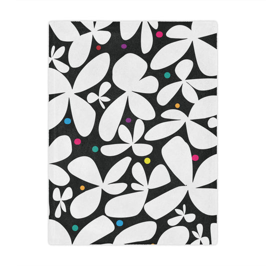 Daisy Dazzle Minky Blanket