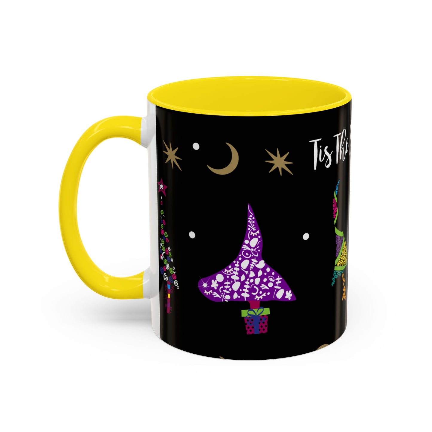 Many Colorful  Trees Accent Coffee Mug (11, 15oz)