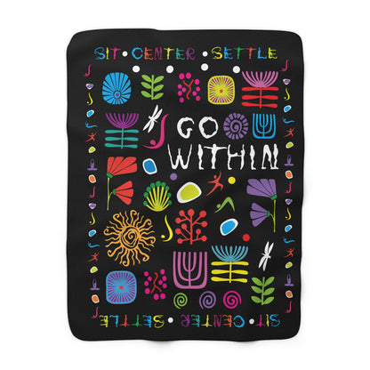 Go Within Sherpa Fleece Blanket