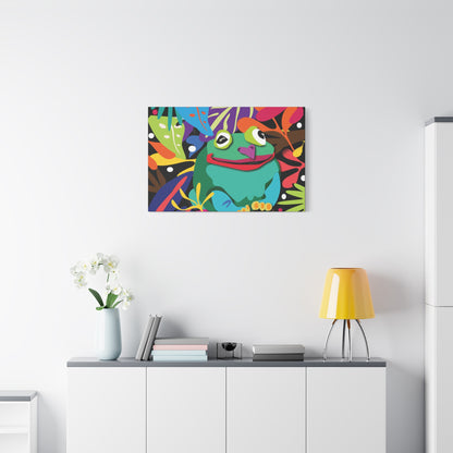 Frogalicous Matte Canvas, Stretched, 1.25"