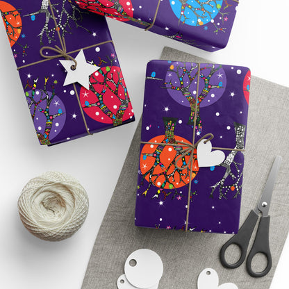 Holiday Trees Wrapping Papers