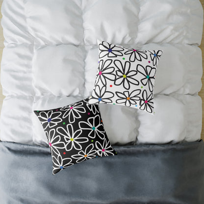 Square Poly Canvas Pillow