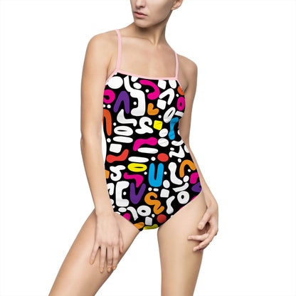 Color Doo Dads Women's One-piece Swimsuit