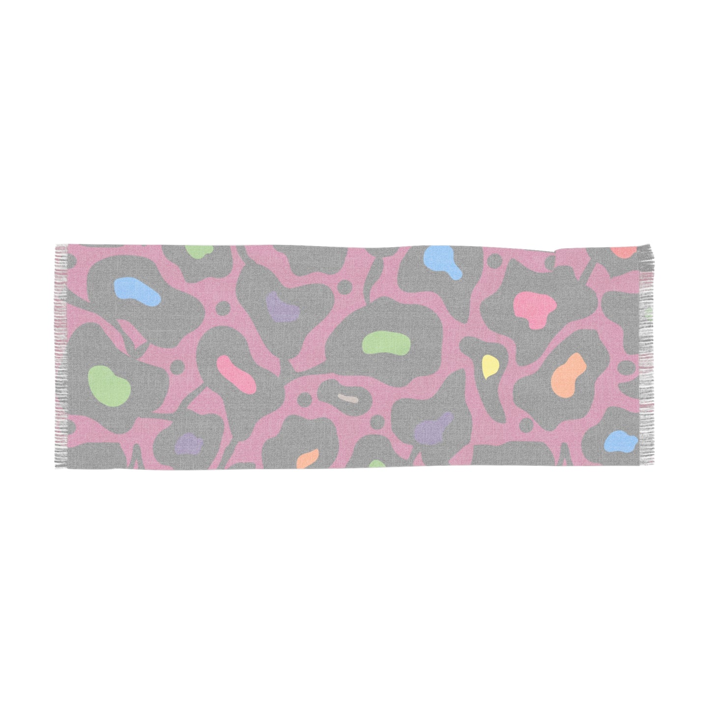Pink Vivid Petals Light Scarf