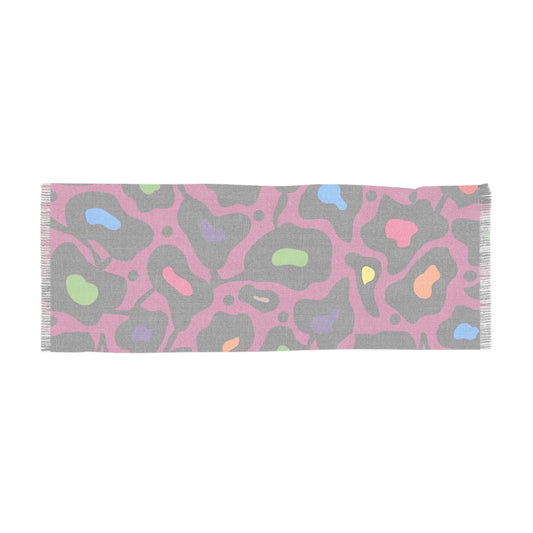 Pink Vivid Petals Light Scarf