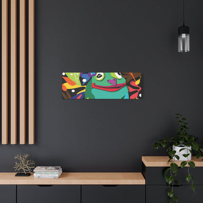 Frogalicous Matte Canvas, Stretched, 1.25"