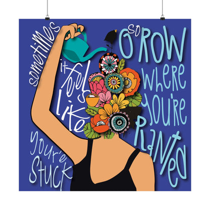Grow Satin Posters (300gsm)