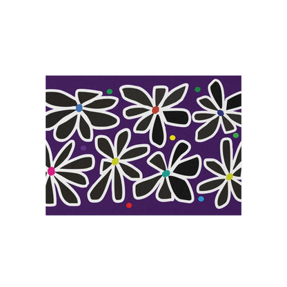 Summer Flower Love Outdoor Rug
