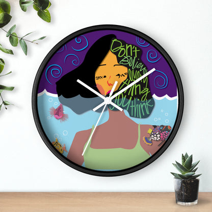 Grow Where You're Planted Wall Clock