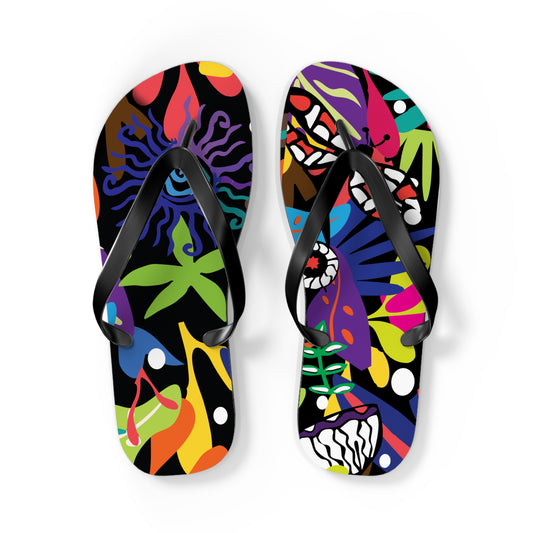 Twilight Bouquet  Flip Flops