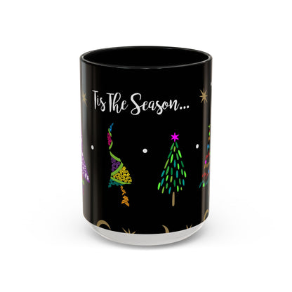 Many Colorful  Trees Accent Coffee Mug (11, 15oz)