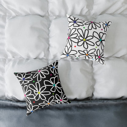 Square Poly Canvas Pillow
