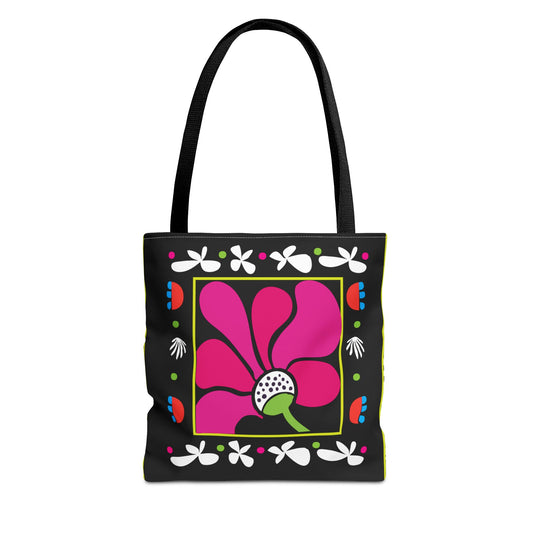 Bloom Noir Tate Bag