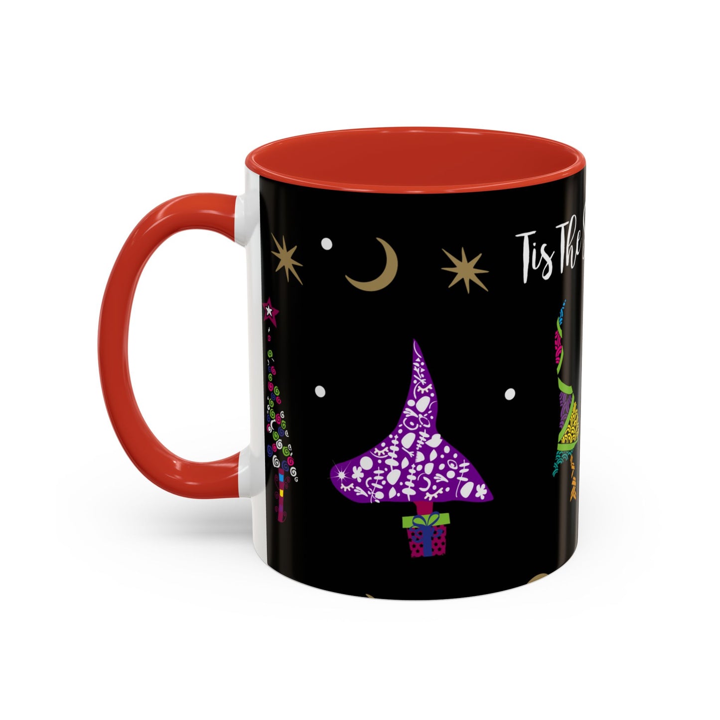 Many Colorful  Trees Accent Coffee Mug (11, 15oz)