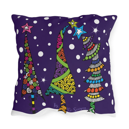 Winter Tree Outdoor Pillow