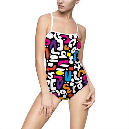Color Doo Dads Women's One-piece Swimsuit