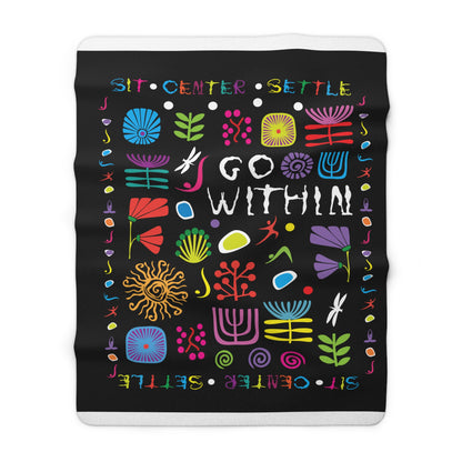 Go Within Sherpa Fleece Blanket