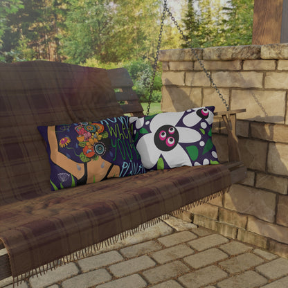Grow Where You're Planted Outdoor Pillow