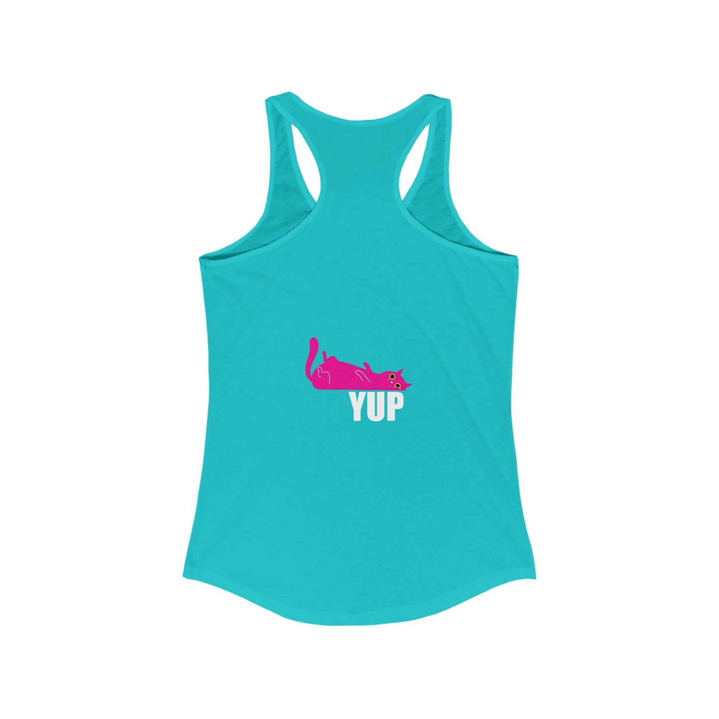 Stay Weird Women's Ideal Racerback Tank