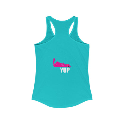 Stay Weird Women's Ideal Racerback Tank