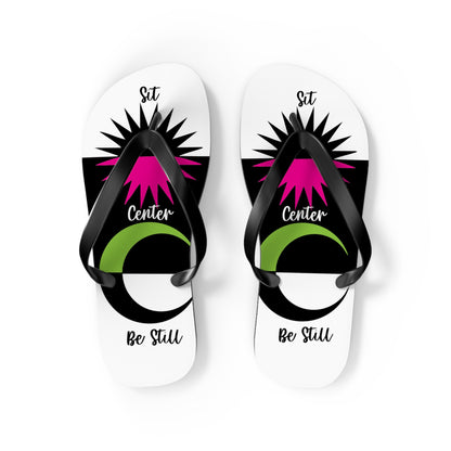 I Love Yoga Flip Flops